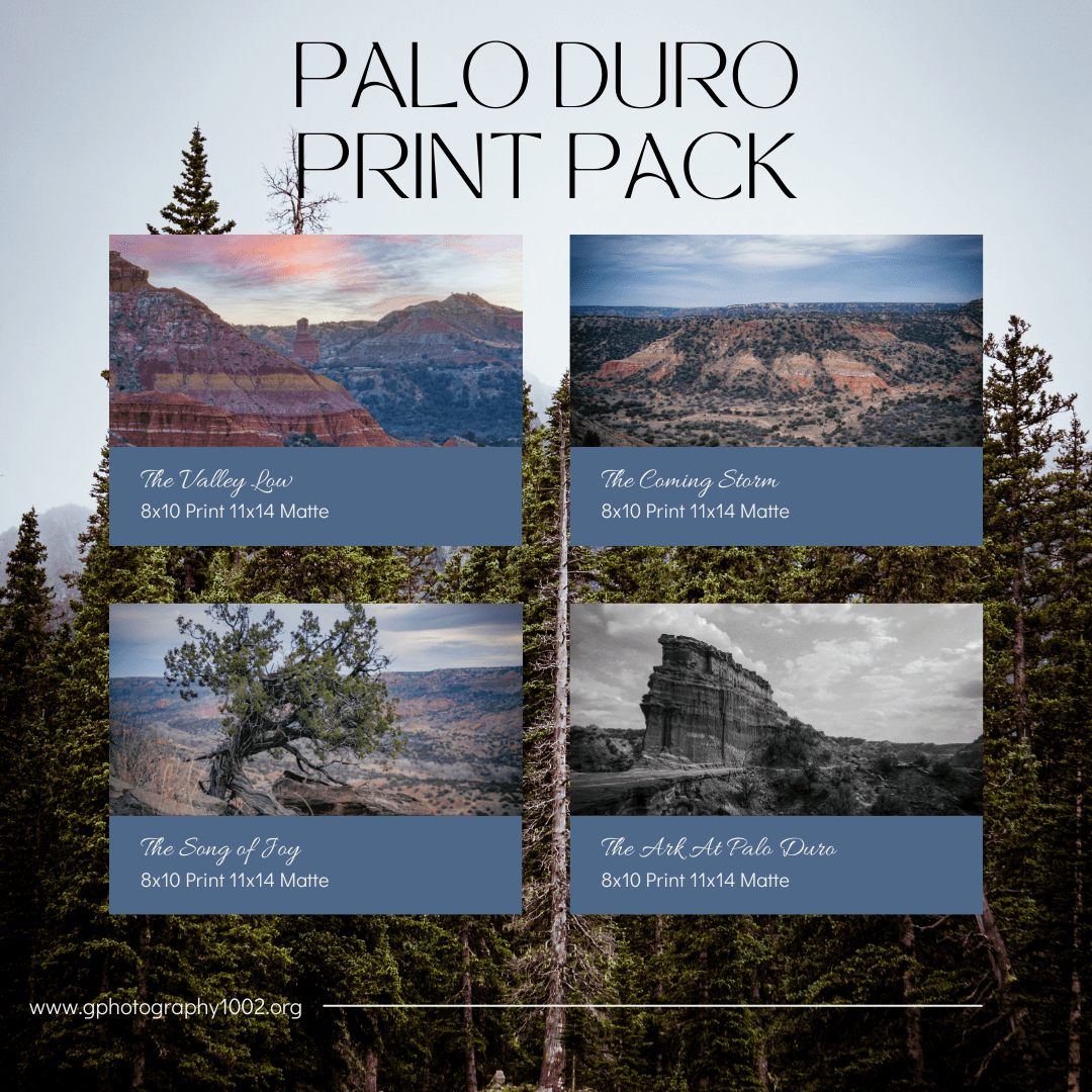 Palo Duro Vertical Print Pack